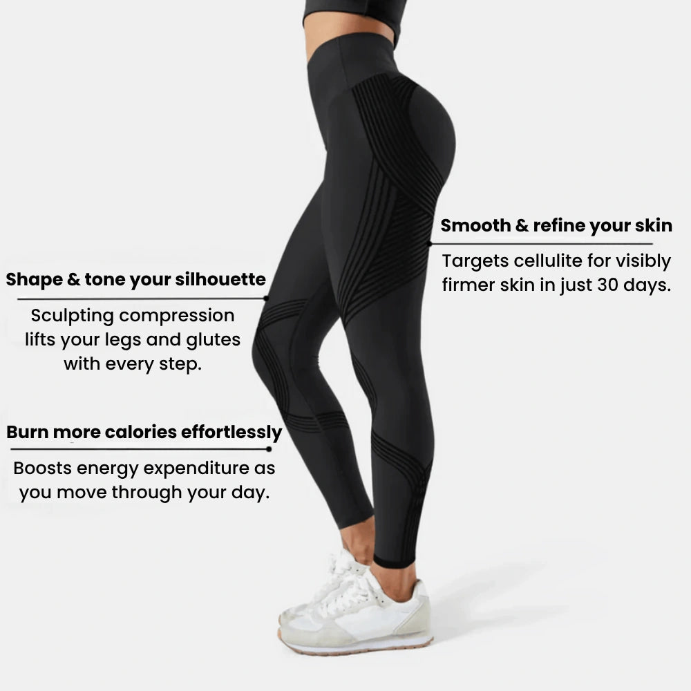 Venaria Anti-Cellulite Sculpt 3D Leggings – Look Slimmer, Smoother & Lifted in Minutes