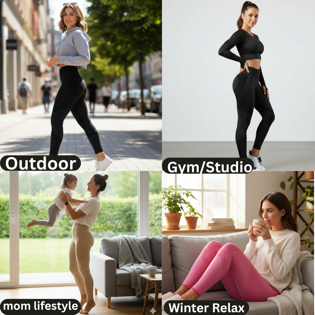 Venaria Anti-Cellulite Sculpt 3D Leggings – Look Slimmer, Smoother & Lifted in Minutes